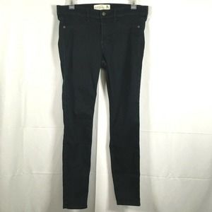 Abercrombie &‎ Fitch Jean Leggings Womens Sz 8R Dark Blue Stretch Skinny